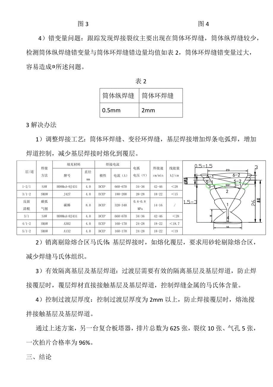 复合板焊接裂纹分析及防治(1)_第5页