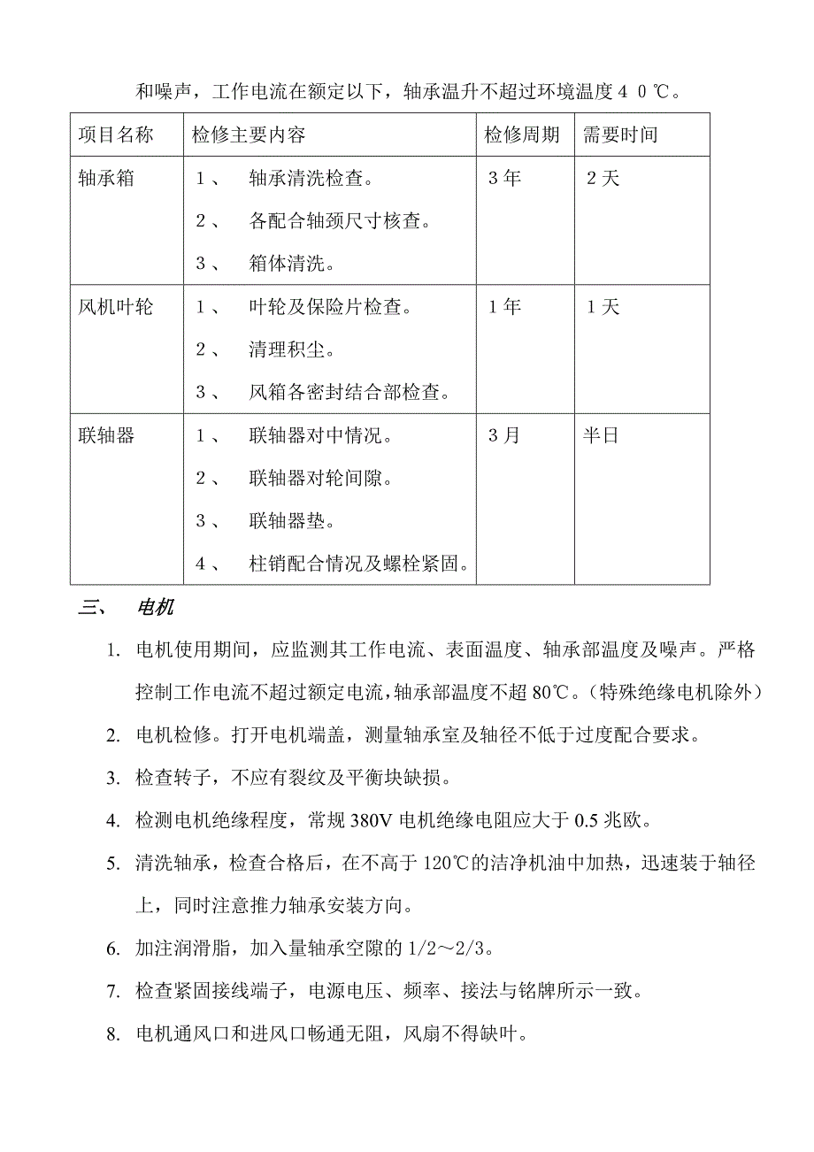 锅炉设备检修技术规程_第4页