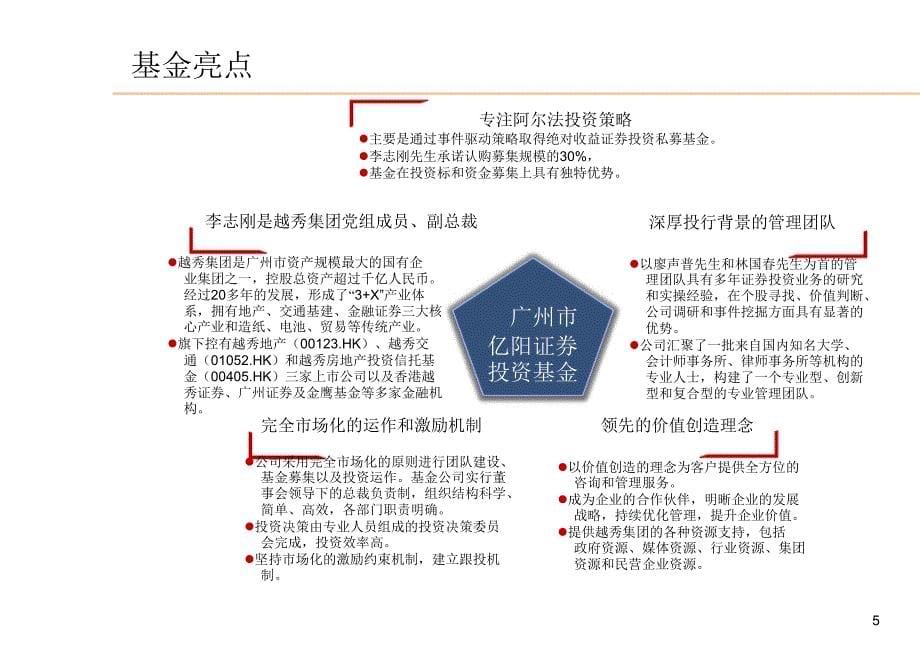 广州亿阳股权私募投资基金(基金经理：廖声普)_第5页