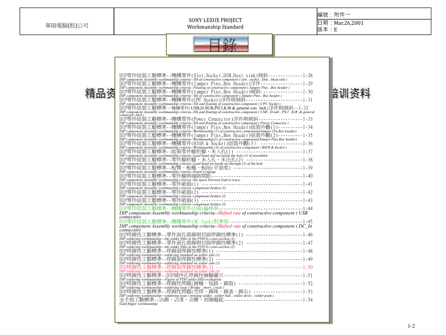 华硕电脑SMT外观允收要求_第1页