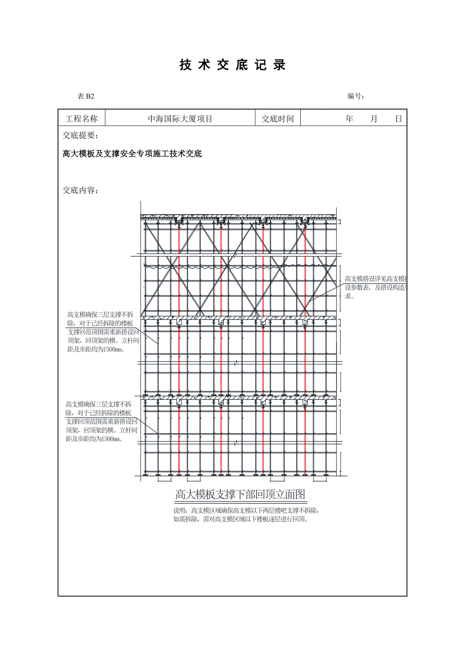 高大模板及支撑安全专项施工技术交底DOC_第2页