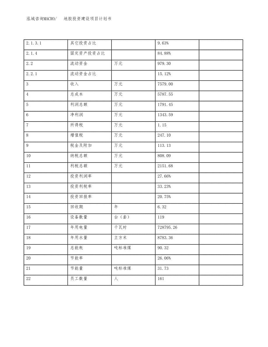 立项地胶投资建设项目计划书_第5页