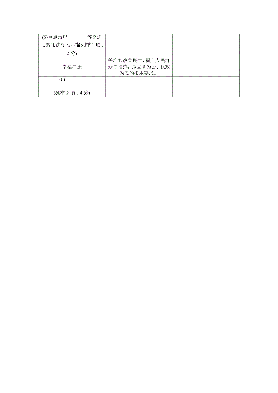 2013年宿迁市中考政治试卷_第4页