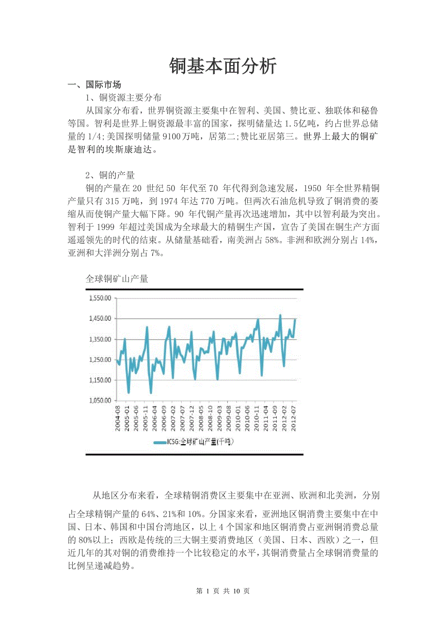 铜基本面分析_第1页