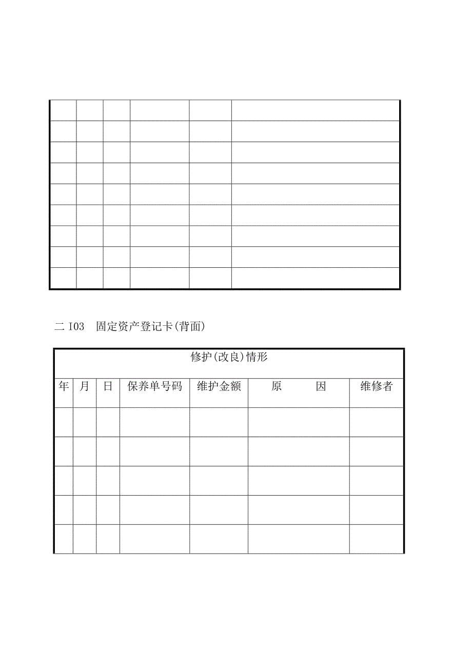 企业财务管理表格1_第5页