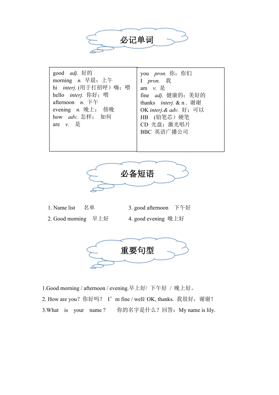 2013新版七年级英语starter-unit-1基础知识练习题_第4页