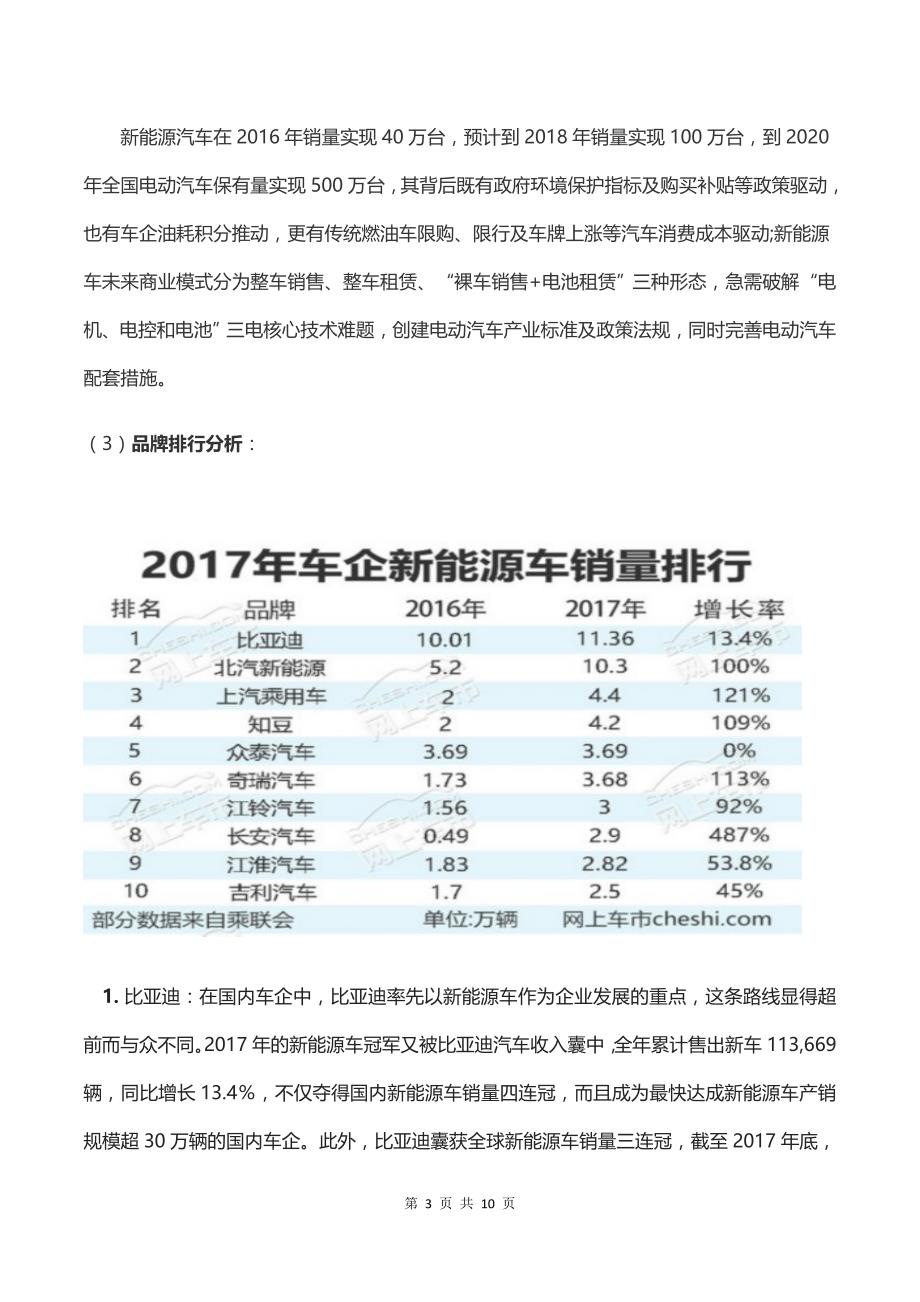 新能源汽车调研汇总分析_第3页