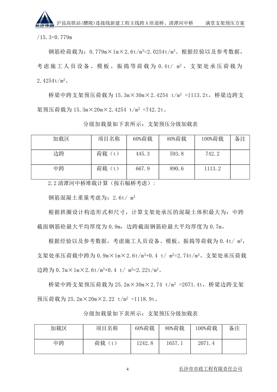 满堂支架预压施工方案_第4页