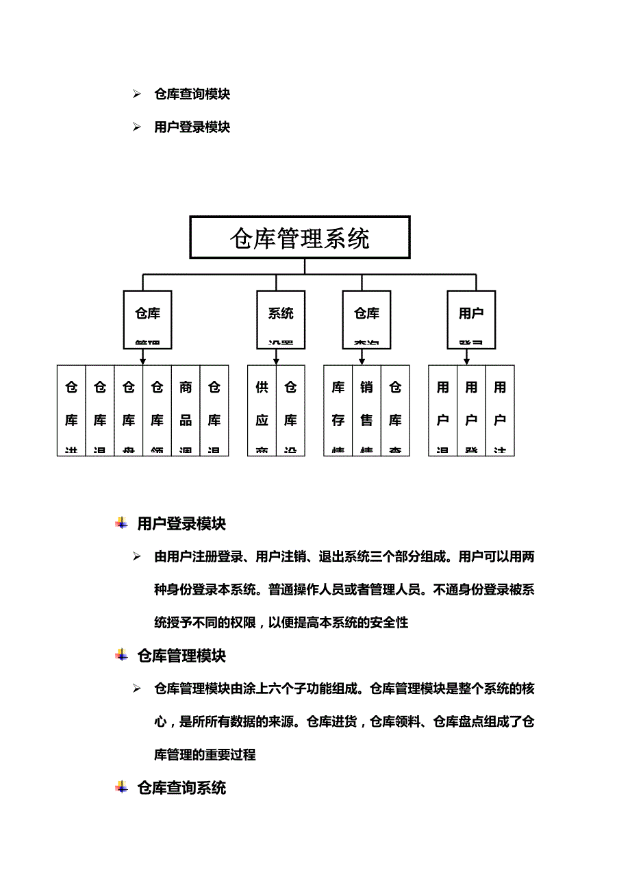 仓库管理详细设计说明书_第4页