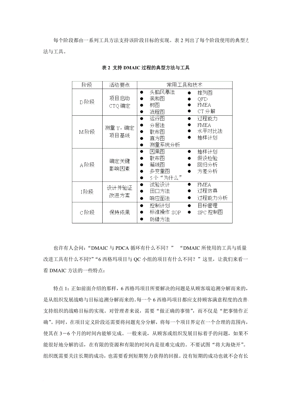 关于6西格玛管理的业绩突破方法_第2页