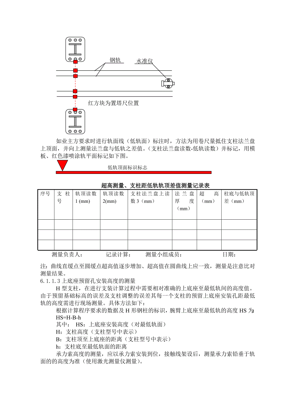 支柱装配测量计算施工作业指导书_第4页