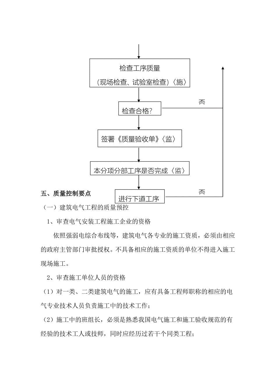 电气工程监理实施细则(1)_第5页