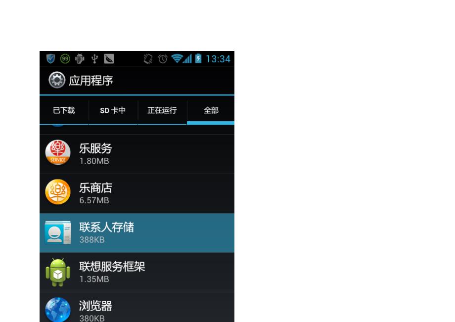 最快最简单解决手机中进程“android.process.acore”已停止运行问题_第4页