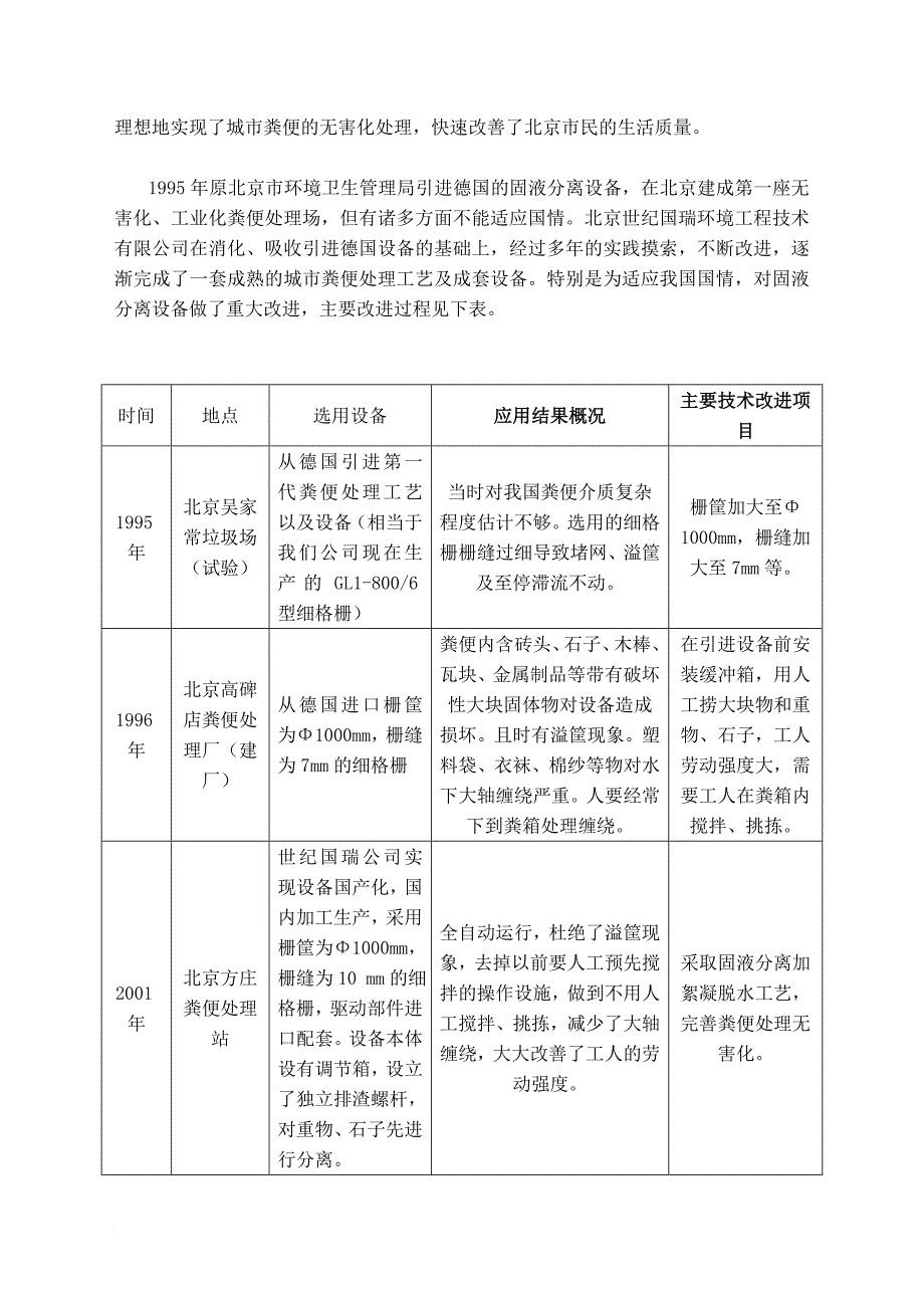 城市粪便无害化处理成套设备与工艺技术讲义_第3页