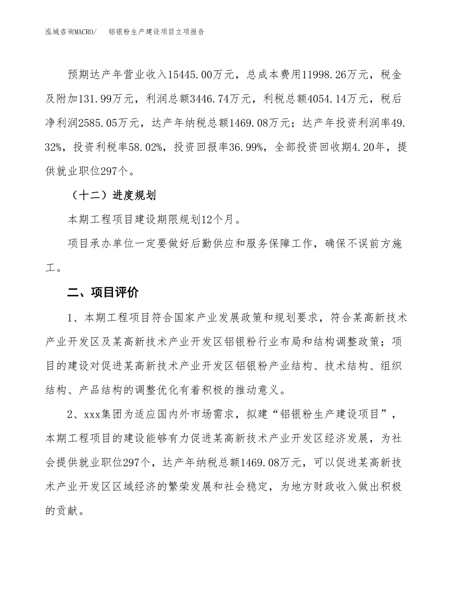 （模板）永磁吊生产建设项目立项报告_第4页