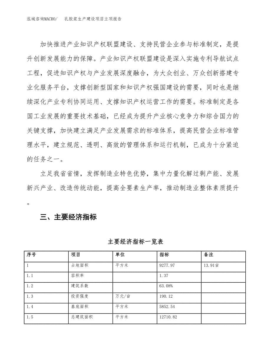 （模板）抛丸机生产建设项目立项报告_第5页