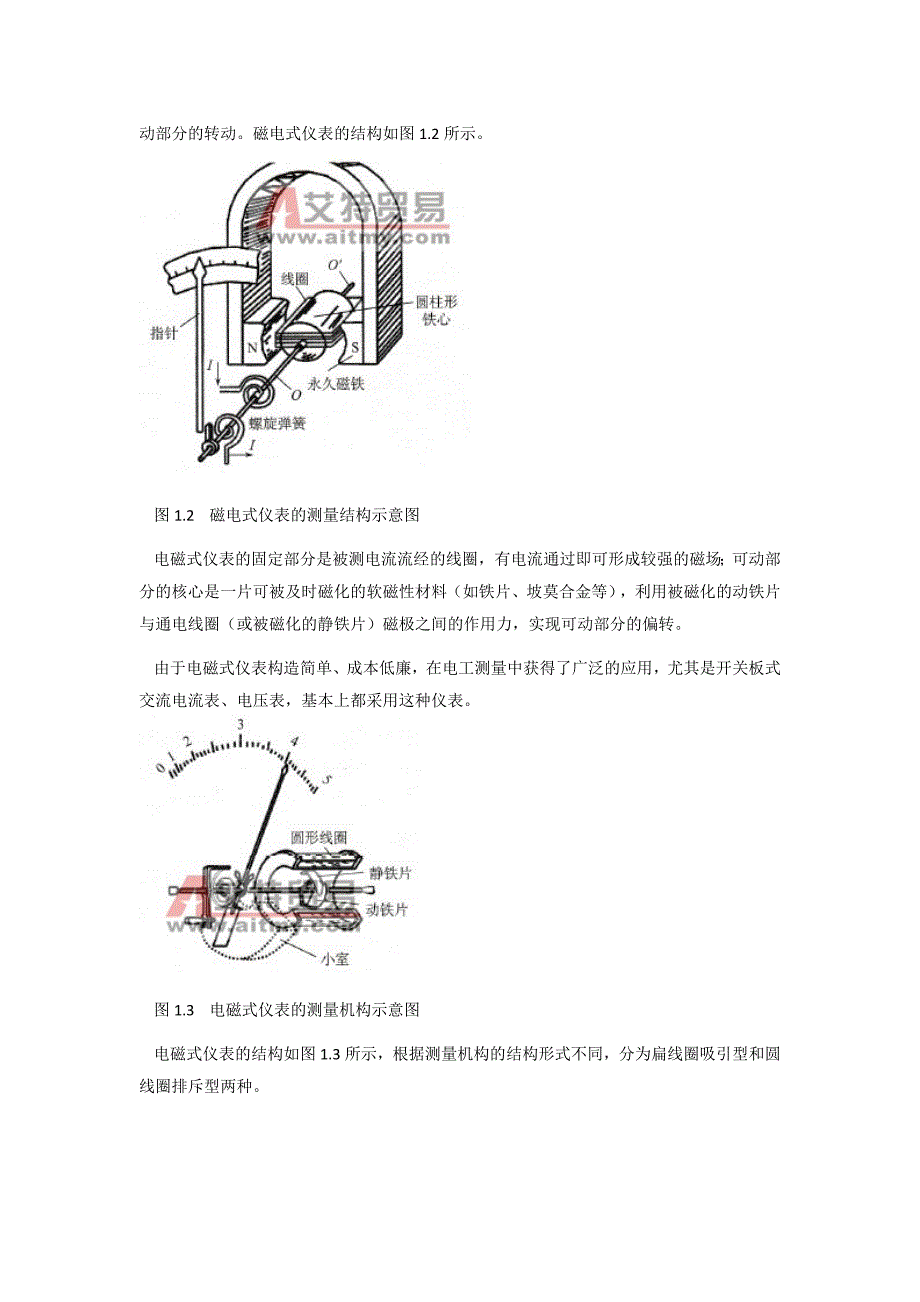 电磁式仪表与磁电式仪表区别_第2页