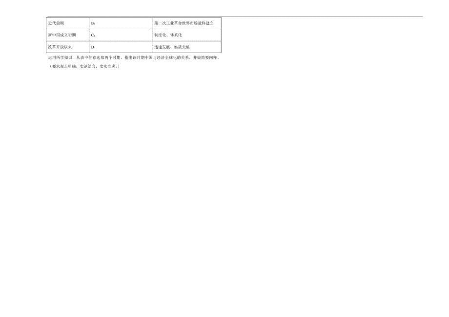 【100所名校】2017-2018学年安徽省高一5月月考历史试题（解析版）_第5页