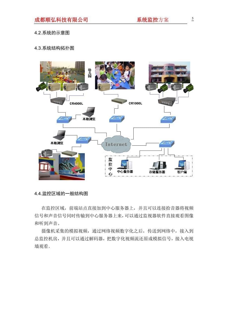 幼儿园网络视频监控方案分析_第5页