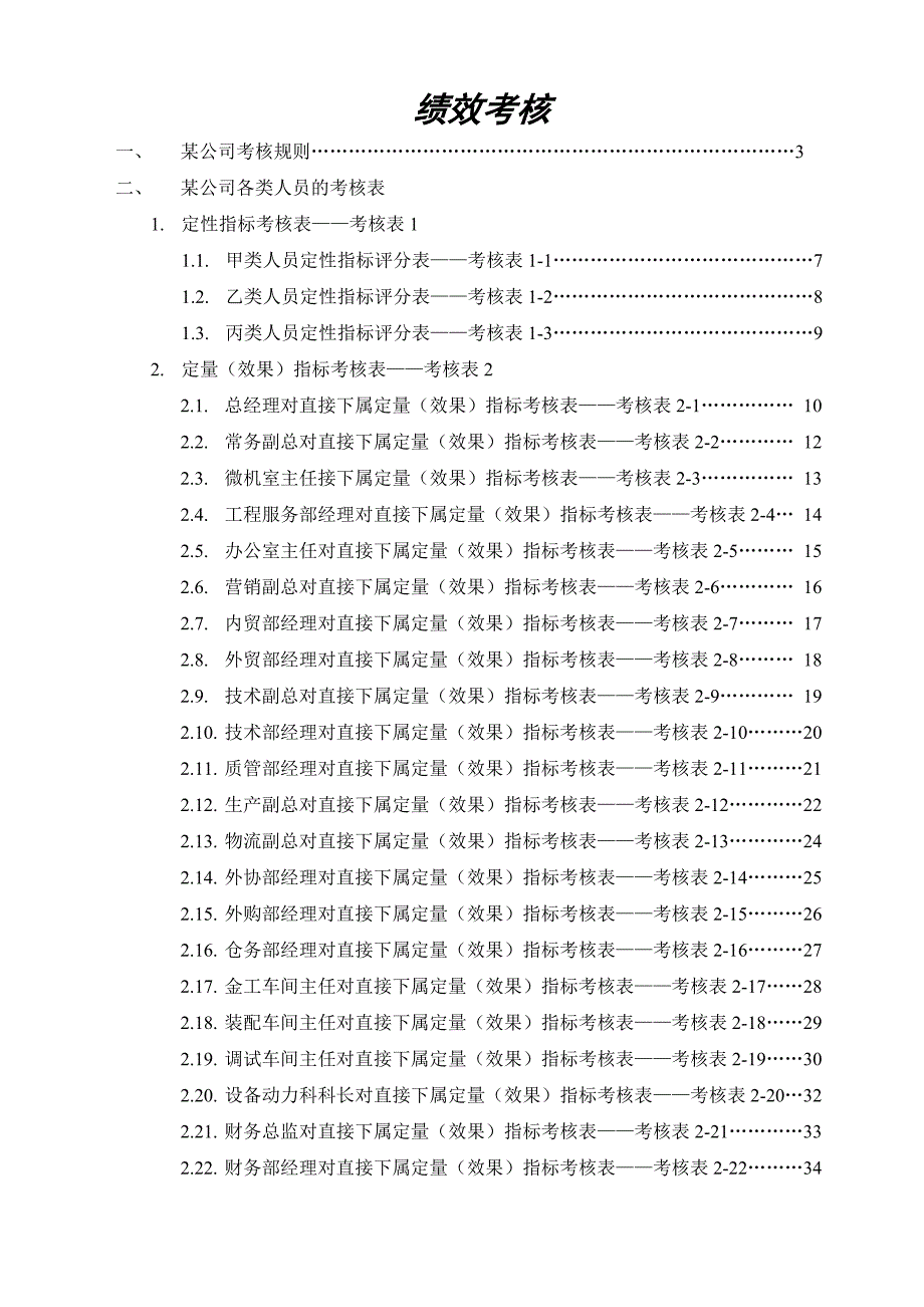 绩效考核kpi流程概述_第1页