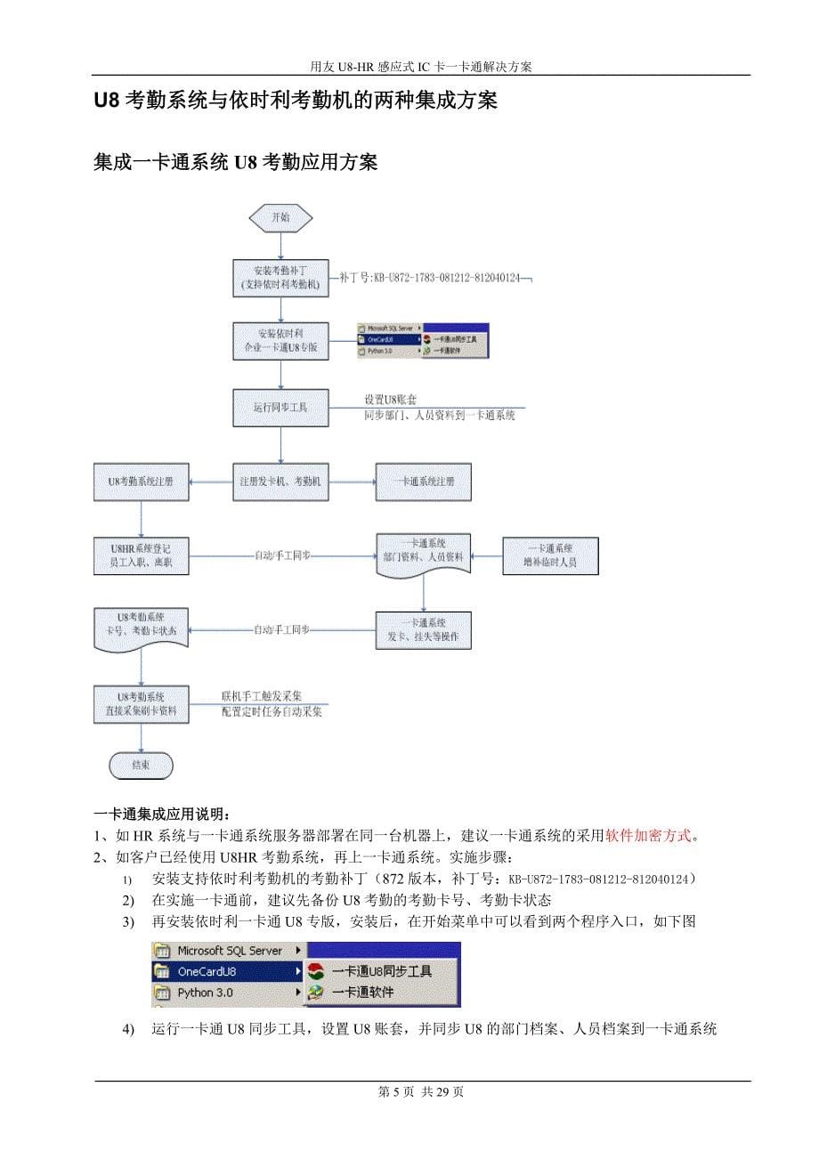 用友U8HR考勤及一卡通解决方案_第5页