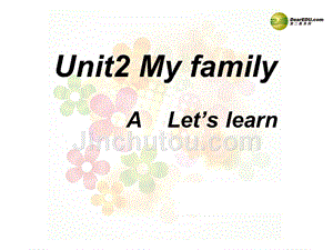 三年级英语下册-unit2-parta-let's-learn课件-人教pep(标准版)