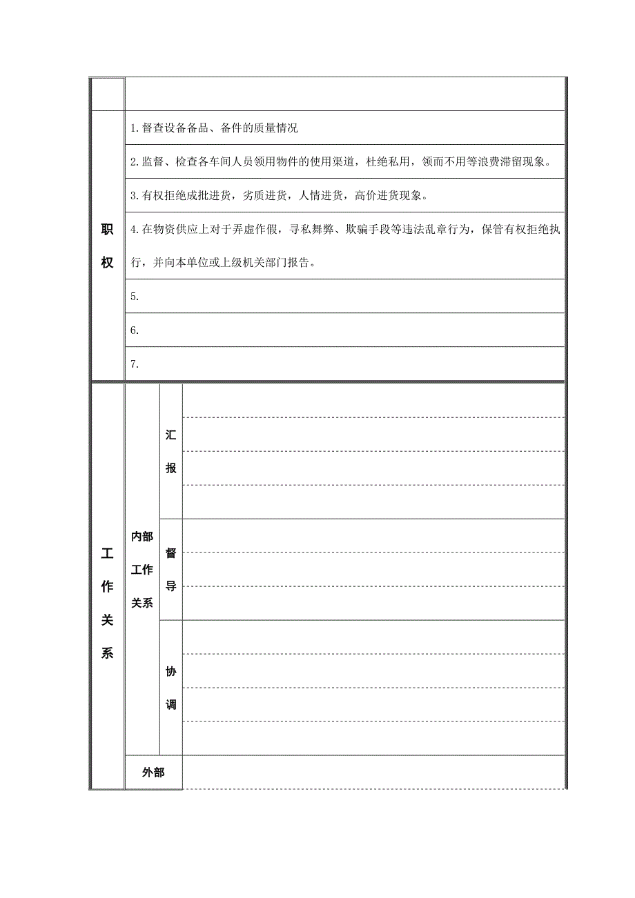 综合办岗位说明书大全26_第2页