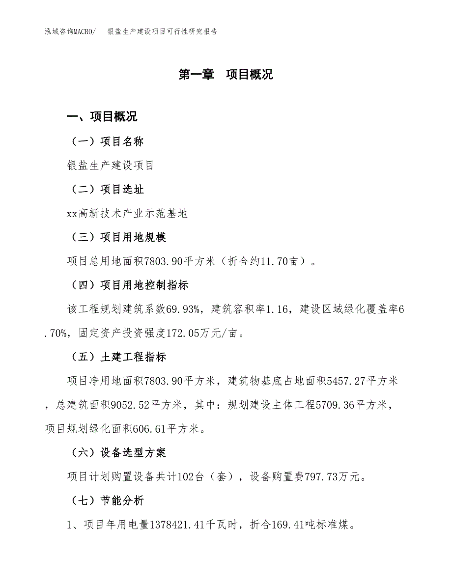 范文银盐生产建设项目可行性研究报告_第3页