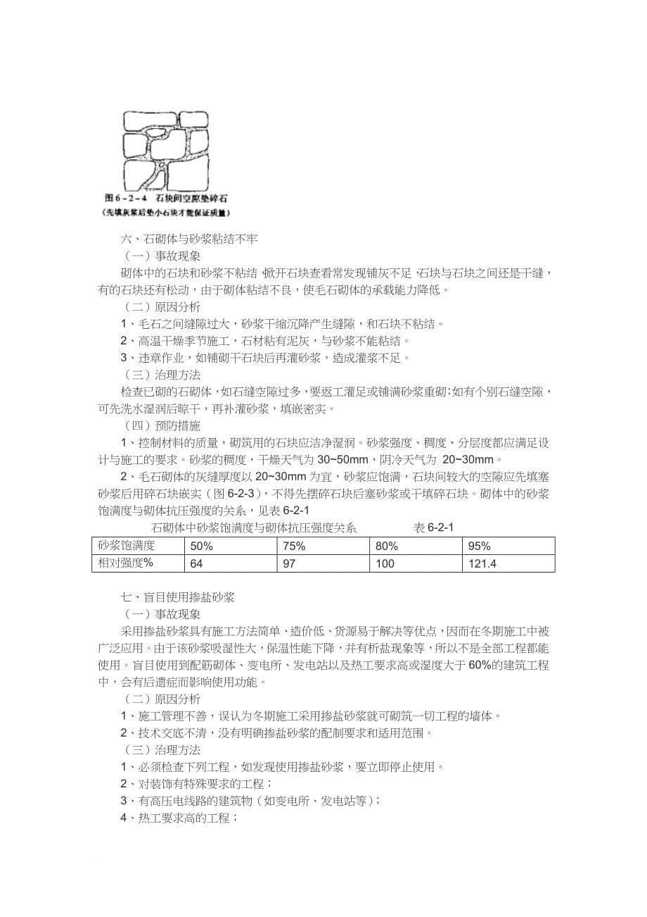 砌筑工程质量事故及安全技术_第5页