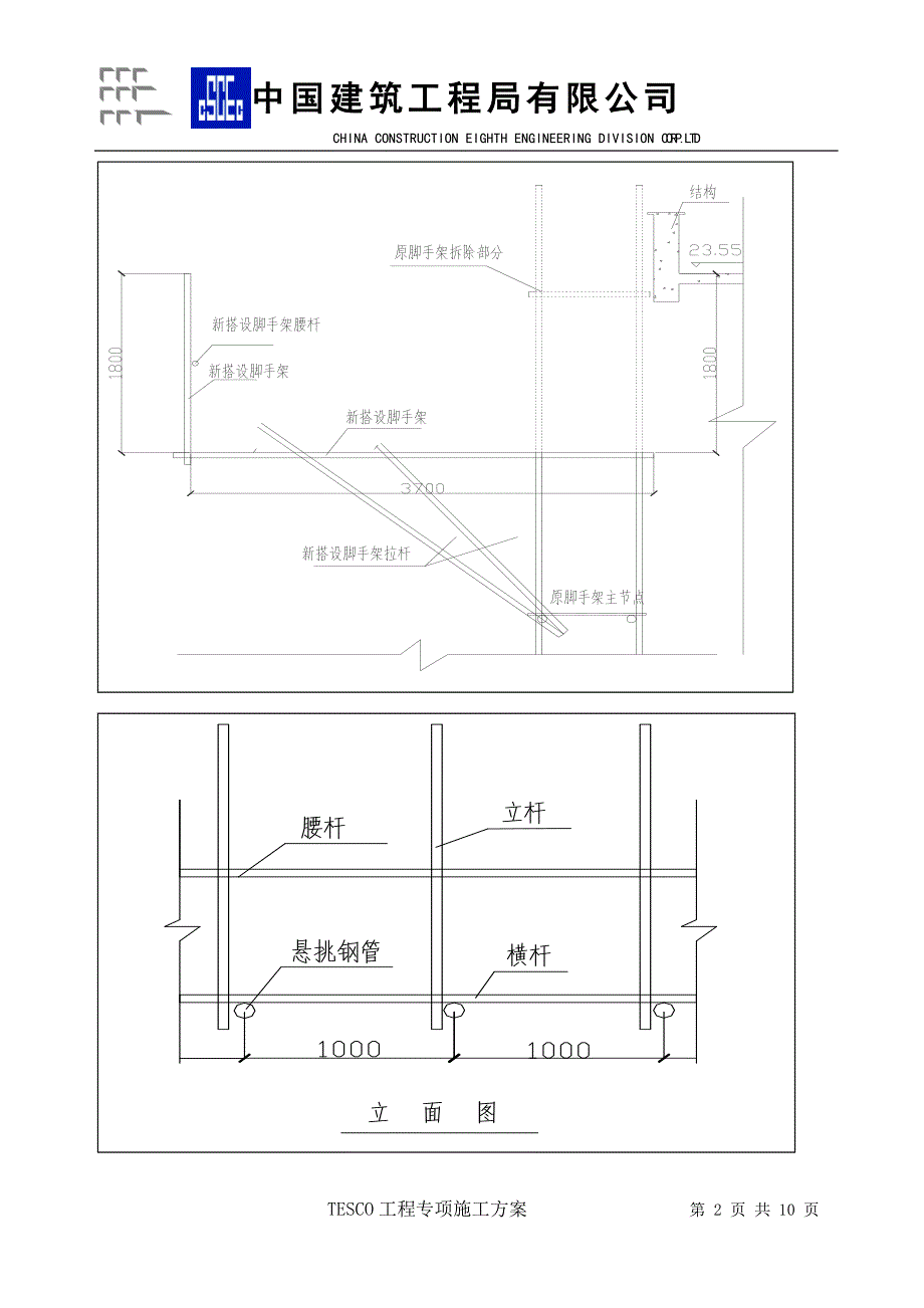 落地式脚手架拆改方案_第2页