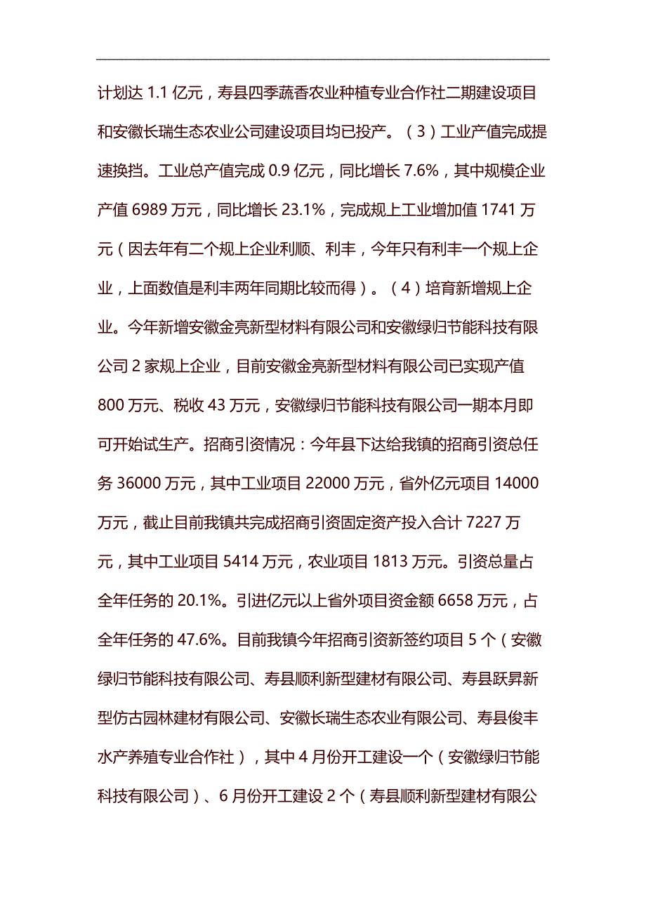 乡镇2019年上半年总结及计划六篇汇编_第2页