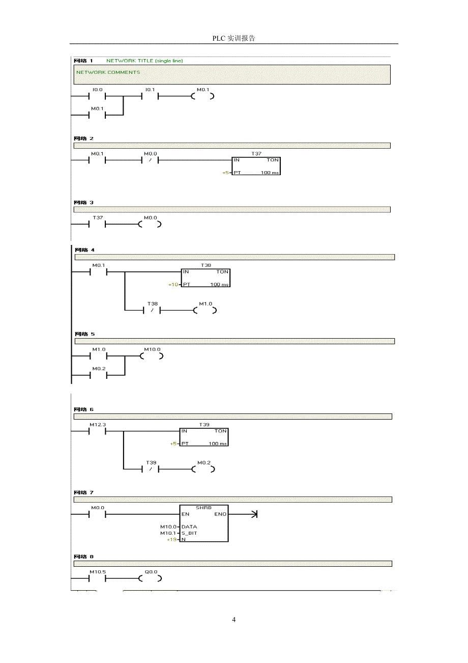 plc实训报告.._第5页