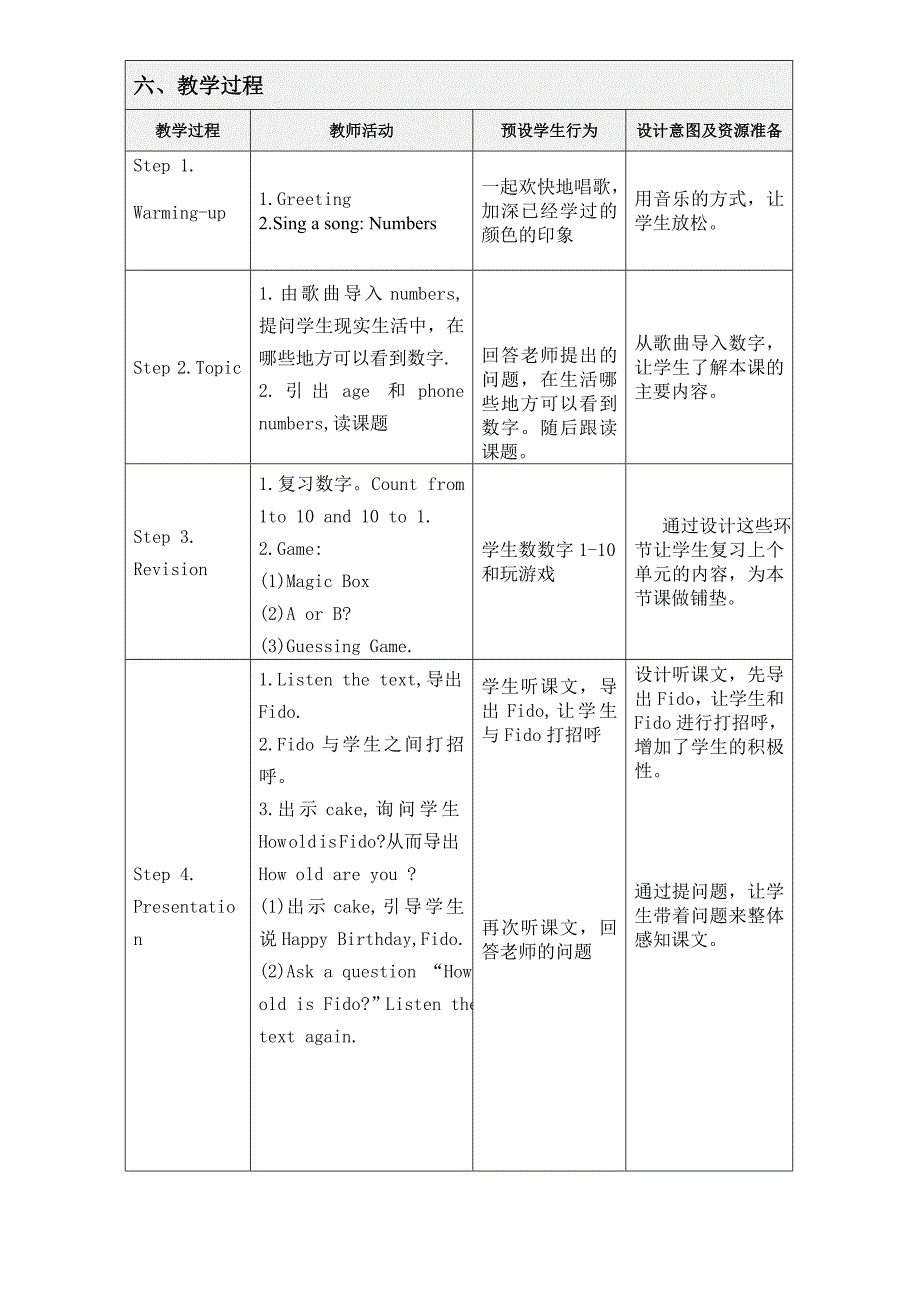 unit4-age-and-phone-numbers-part-a教案表格式_第2页