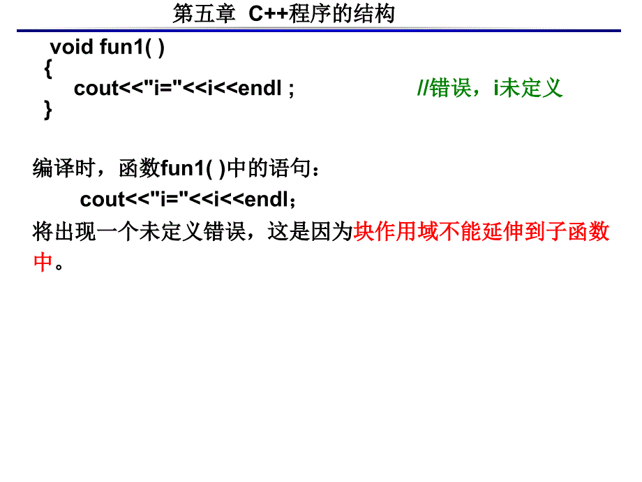 C++优秀课件第05章C++程序的结构_第4页