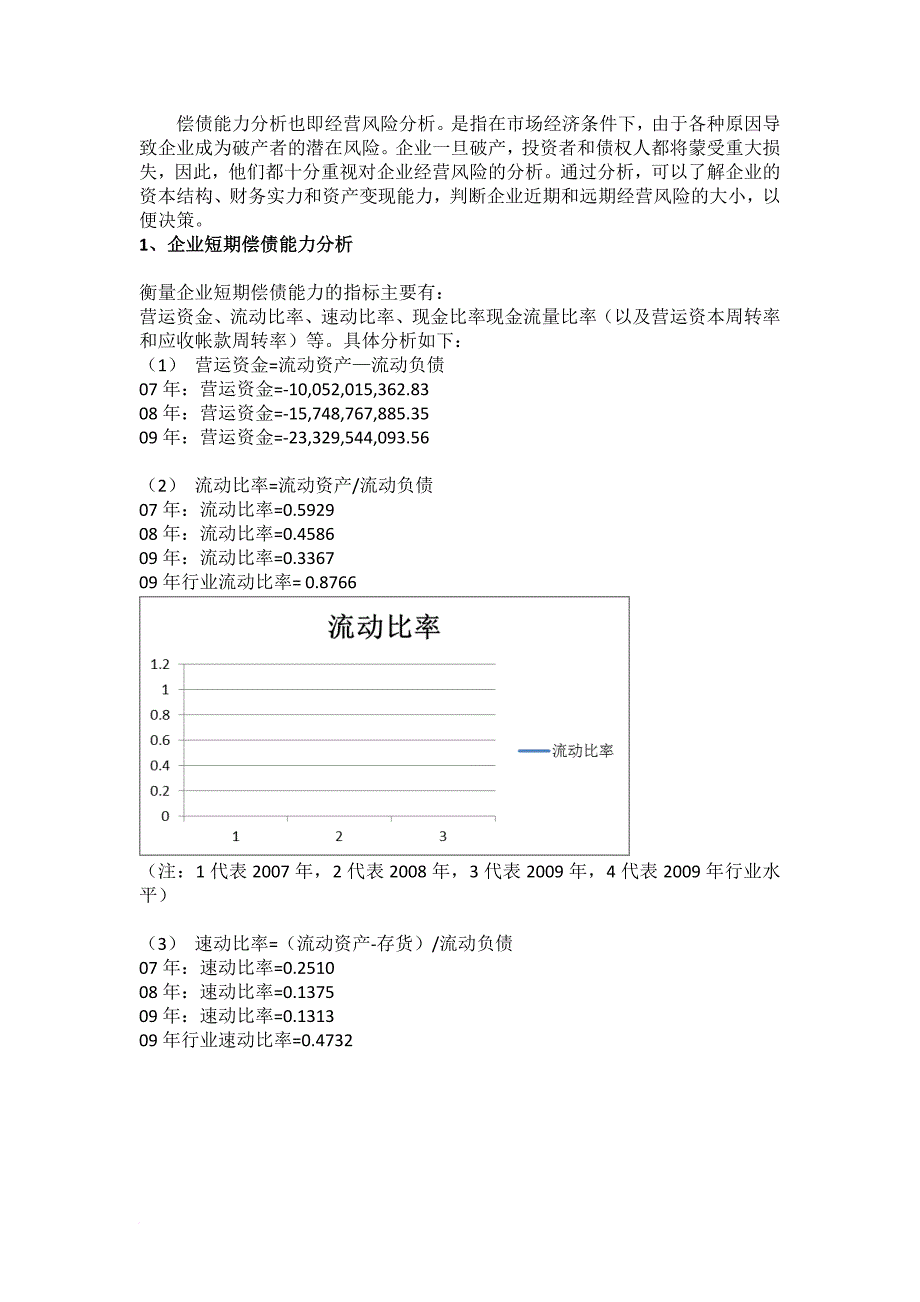 武汉钢铁公司财务报表分析_第4页