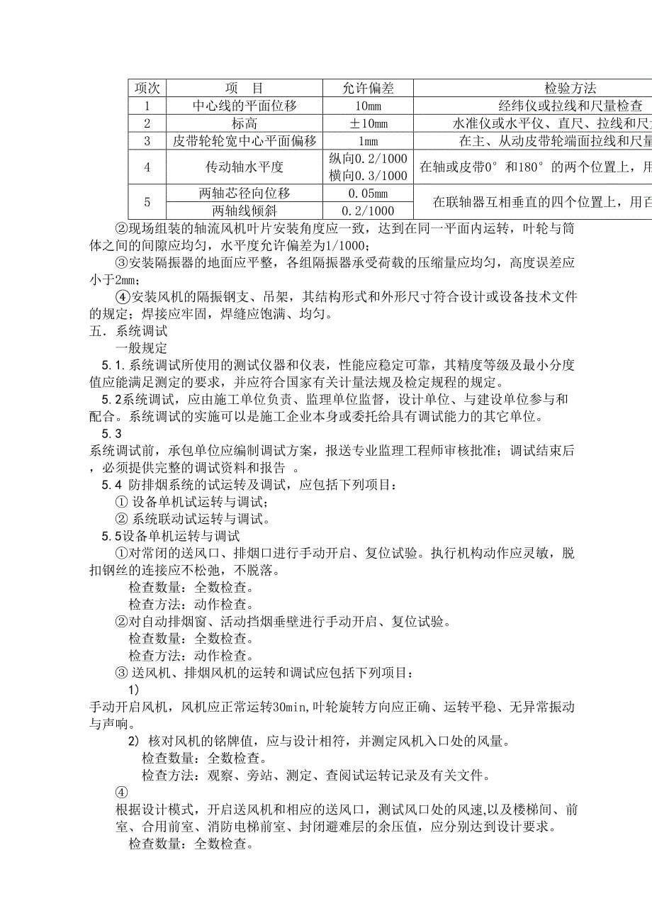 通风排烟系统技术交底_第5页