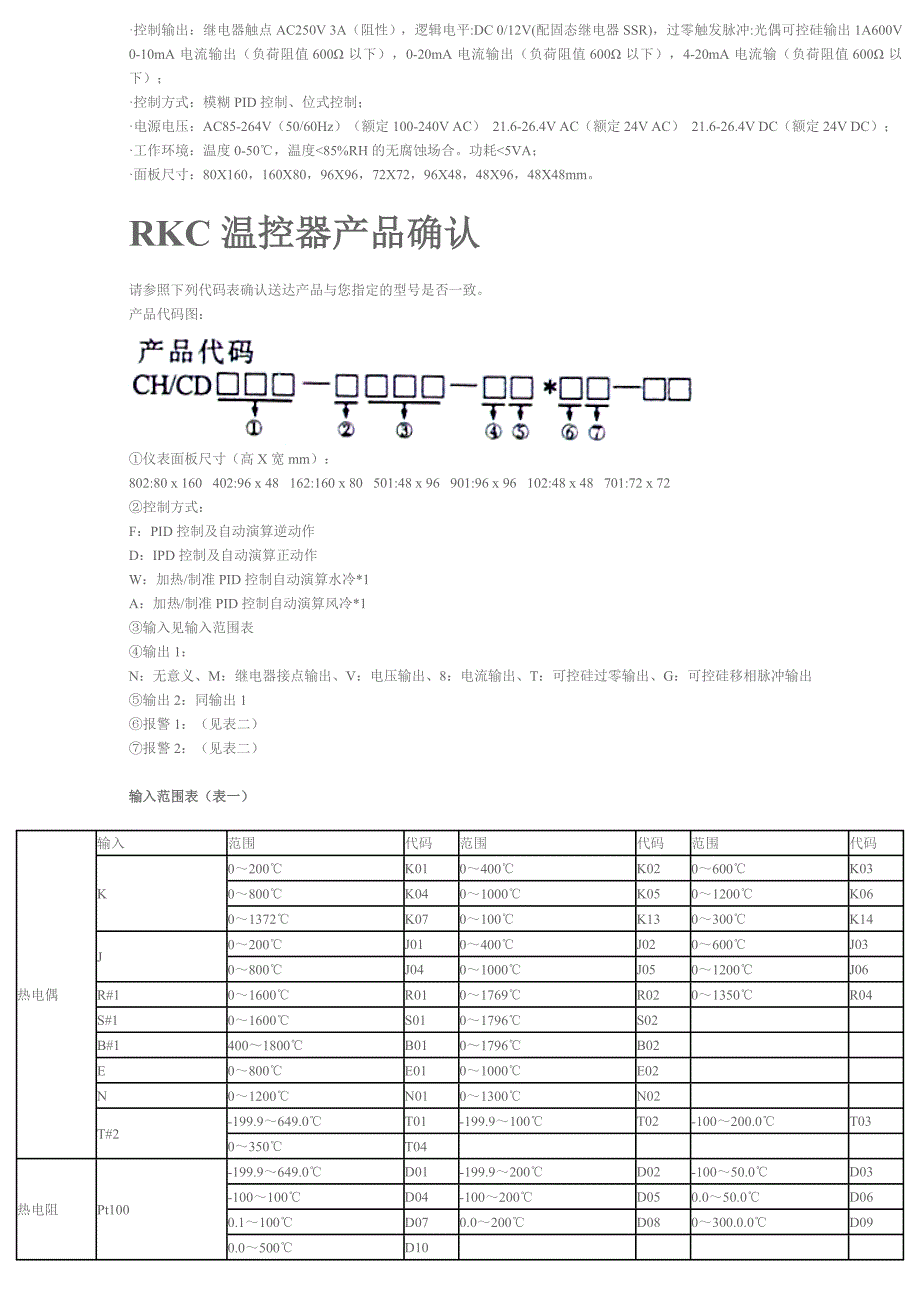 RKC温控器CD-901中文说明书模板_第3页