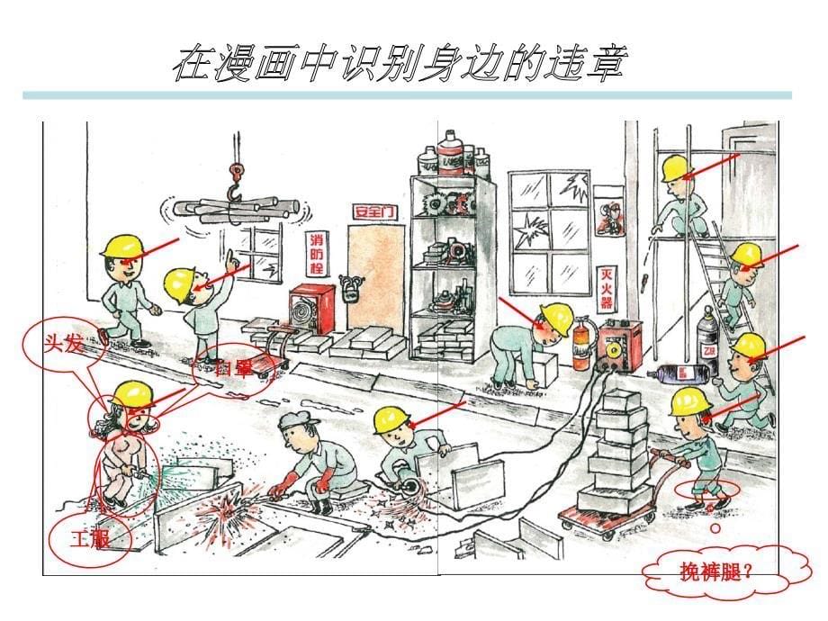 作业现场违章分析图_第5页