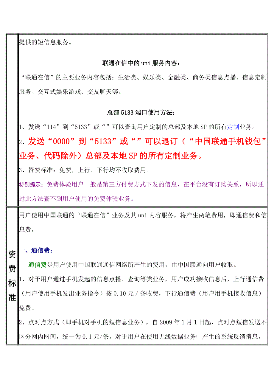 联通在信业务必备手册_第3页