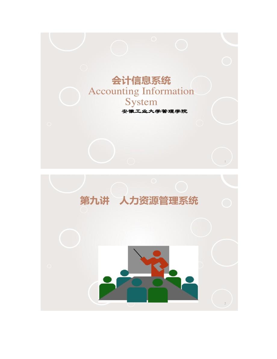 安徽工业大学《会计信息系统》--人力资源管理系统(P(精)_第1页