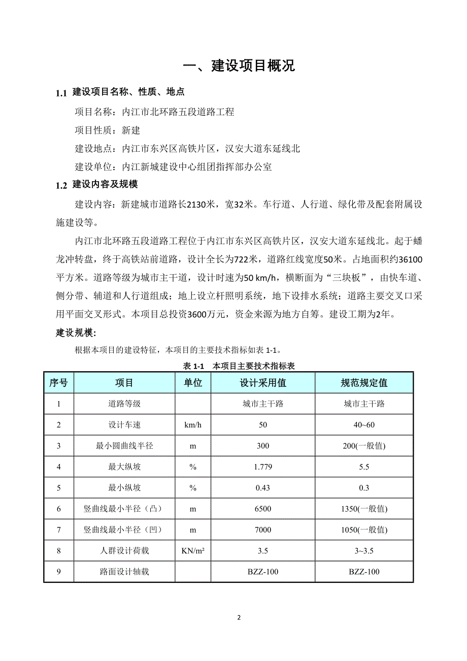 内江北环路五段道路工程_第2页