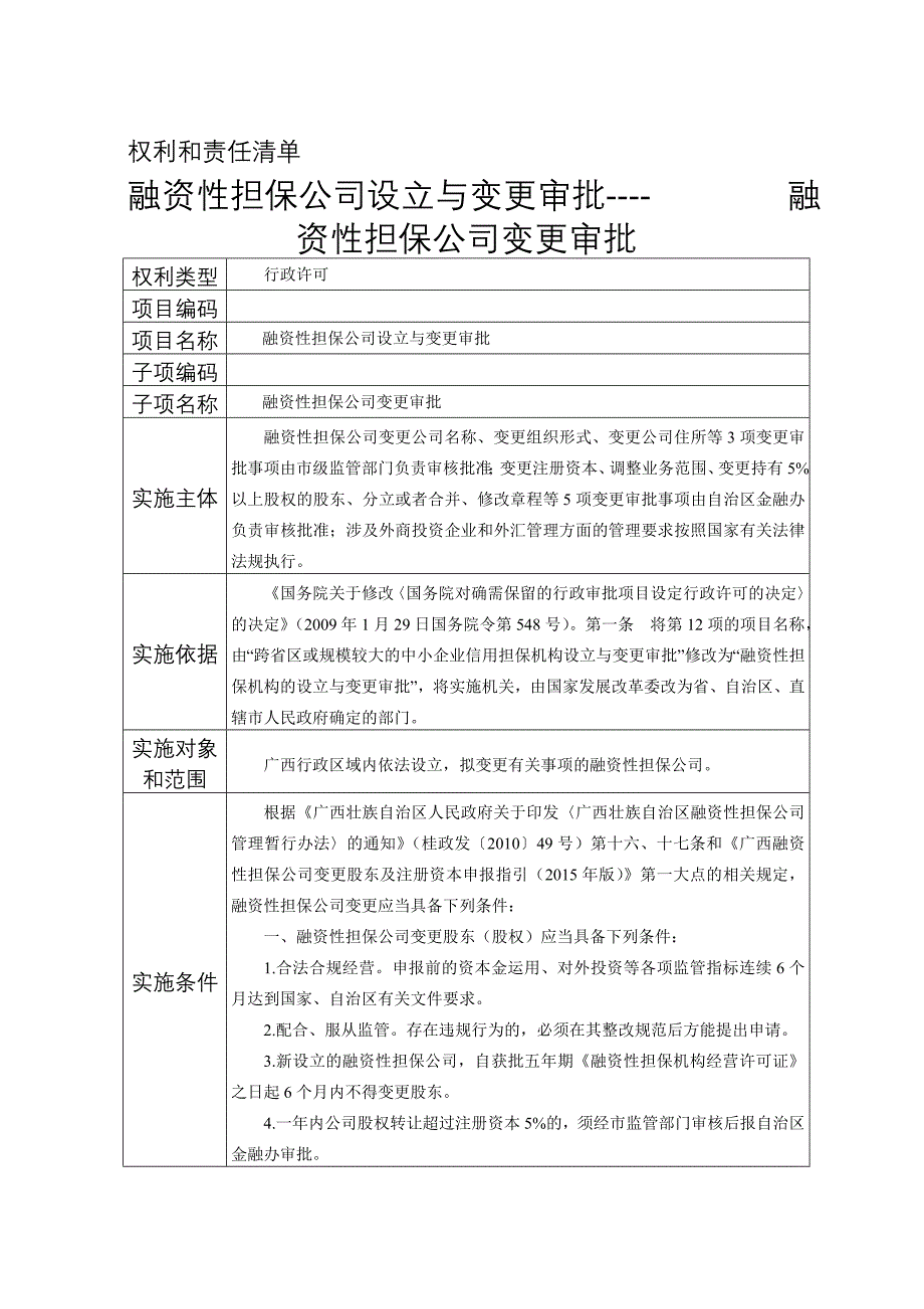 权利和责任清单---广西壮族自治区金融工作办公室门_第1页