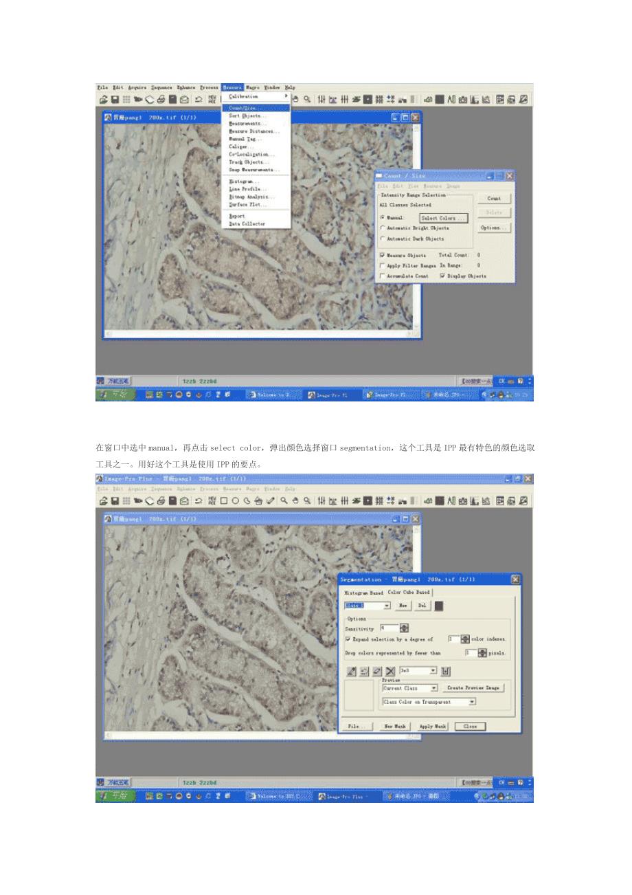 分析测量图象软件Imagepro(DOC)_第3页