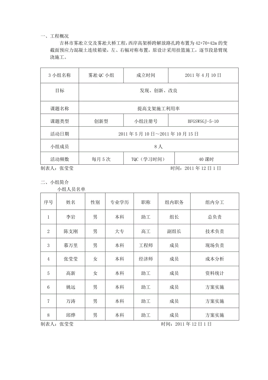 提高支架施工利用率QC.._第3页