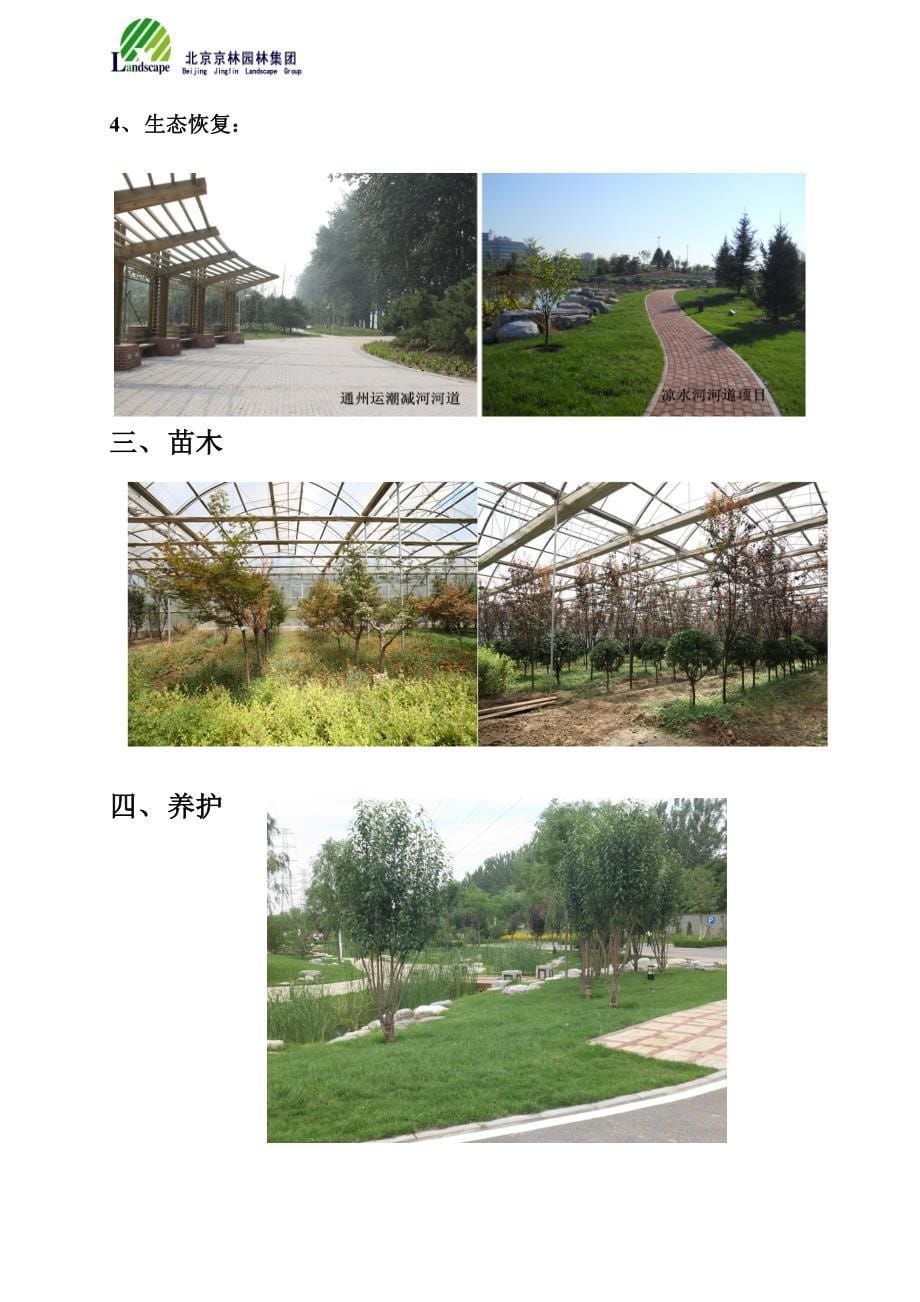 北京京林园林集团简介及需求-完整版_第5页