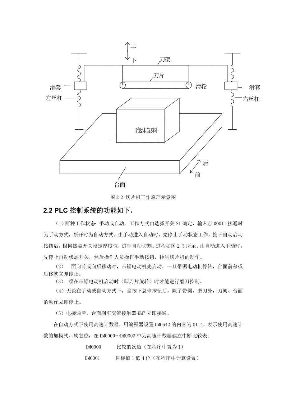 机电控制与可编程序控制器课程设计.._第3页