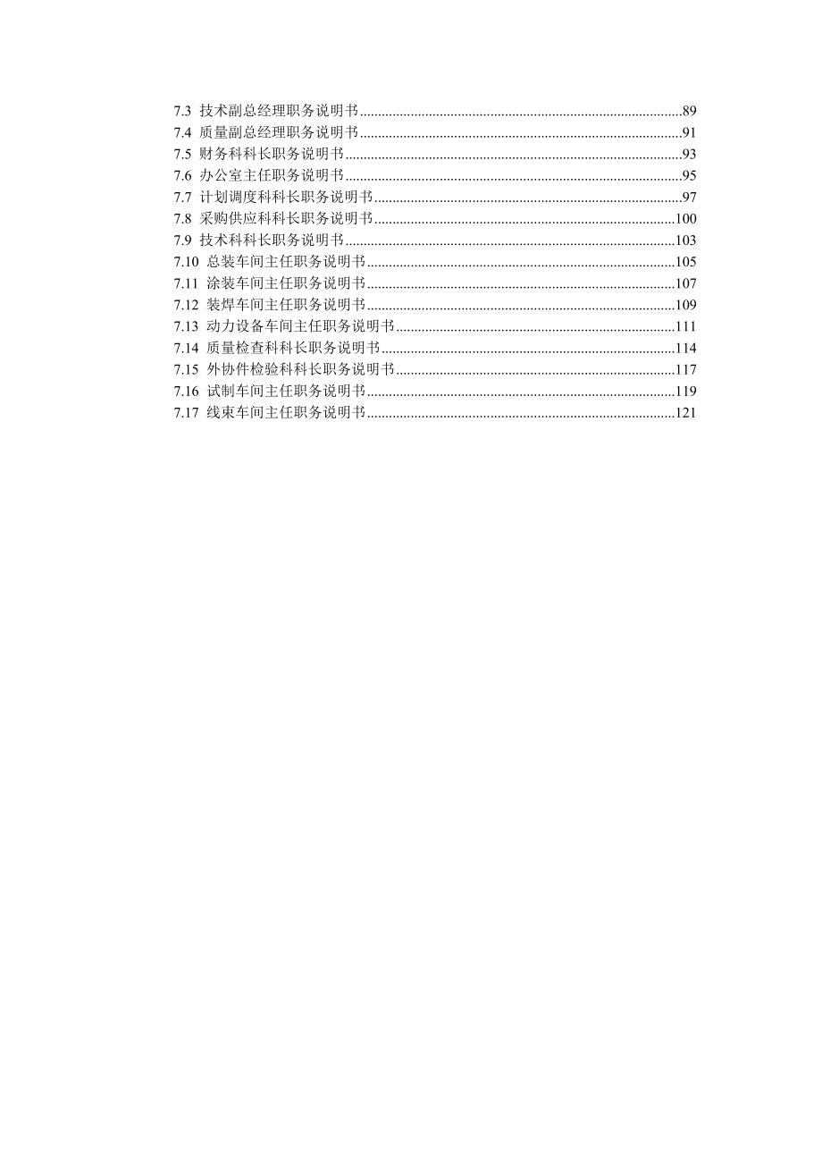 职务说明书汇编_第3页