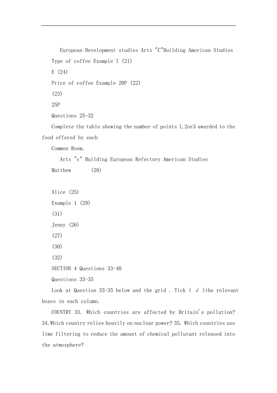 雅思英语考试最新模拟试题_第4页