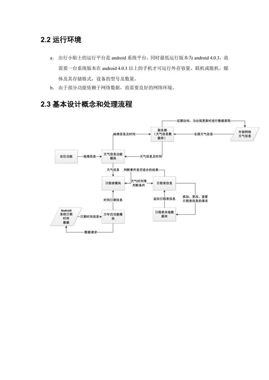 出行小贴士app-概要设计说明书_第5页