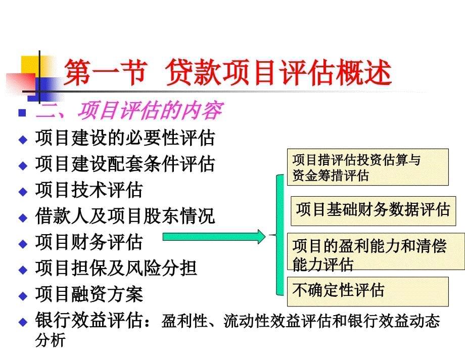 第六章贷款项目评估_第5页